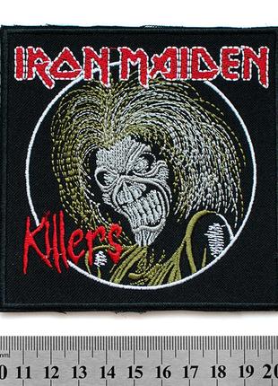 Нашивка iron maiden "killers"