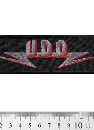 Нашивка u.d.o.(logo) (pt-009)