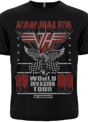 Футболка van halen "world invasion tour 1980", розмір xxl