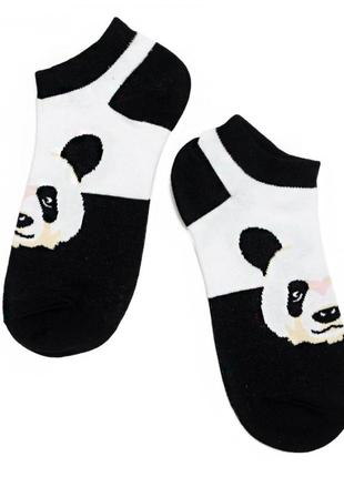 Шкарпетки panda black and white (р. 36-43)