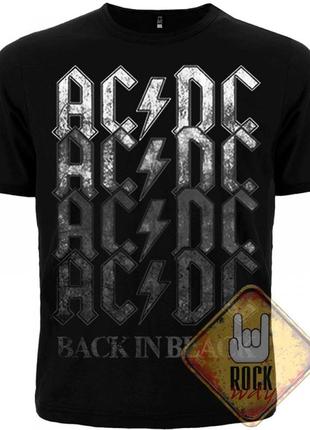 Футболка ac/dc "back in black" (black)