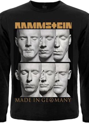 Футболка з довгим рукавом rammstein "made in germany"