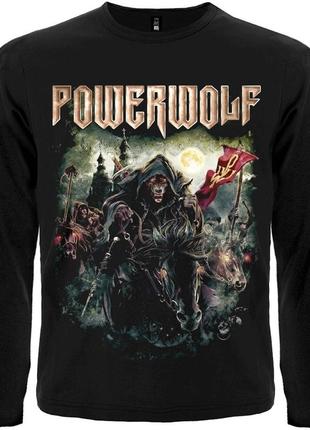 Футболка с длинным рукавом powerwolf "the metal mass", размер m