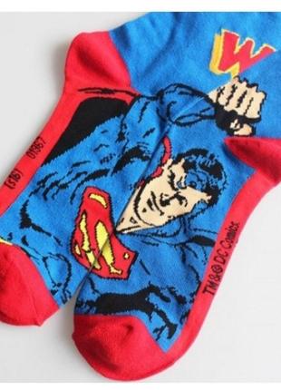 Носки dc superman (р.36-43)1 фото