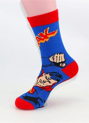 Носки dc superman (р.36-43)4 фото