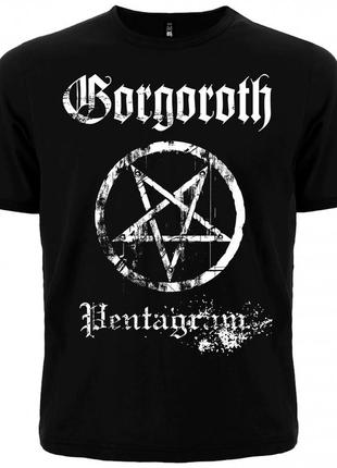 Футболка gorgoroth "pentagram", розмір xl