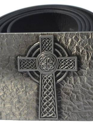 Пряжка "крест кельтский", комплект поставки товара пряжка (без ремня)