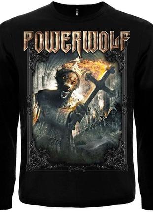 Футболка з довгим рукавом powerwolf "preachers of the night", розмір l