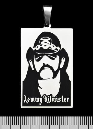 Кулон motorhead (lemmy kilmister) (ptsb-072) прямоугольный