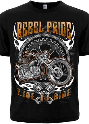 Футболка rebel pride - live to ride