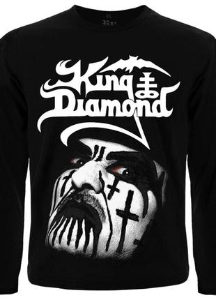 Футболка з довгим рукавом king diamond, розмір l