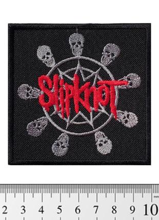 Нашивка slipknot (skulls) (pt-025)