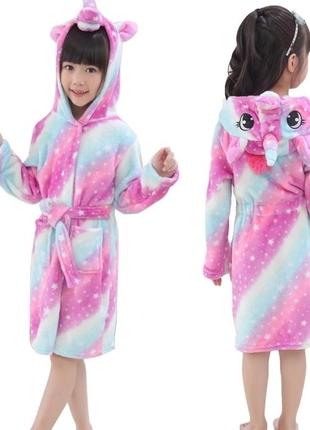 Тёплый халат халатик для девочки