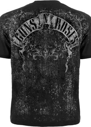 Футболка guns'n'roses (skull) (graphite t-shirt)2 фото