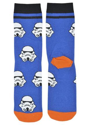 Шкарпетки star wars (шолом штурмовика) сині р. 36-44 (tr)1 фото