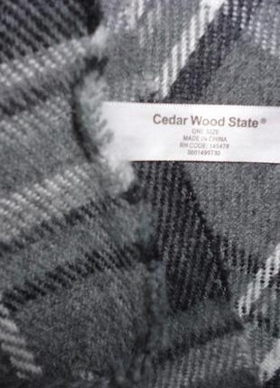 Шарф в клеточку акрил primark (152х30см)