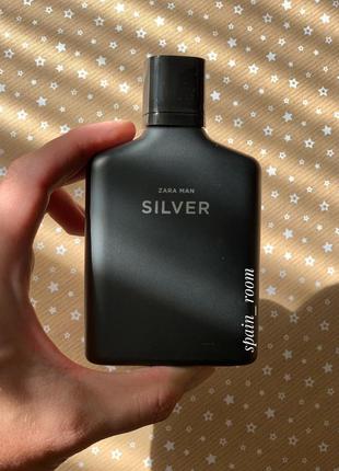 Чоловічі парфуми zara silver2 фото