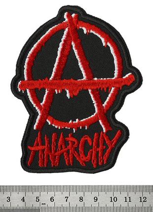 Нашивка anarchy (черный фон)