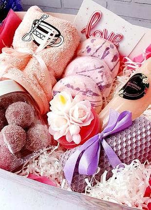 Великий подарунковий набір для ванни і тіла ручної роботи" ароматний "