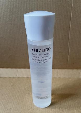 Для снятия макияжа с губ и глаз shiseido instant eye and lip makeup remover1 фото