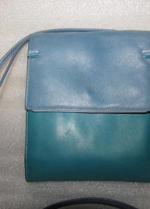 Супер фирменная сумочка- органайзер tula 100 % натуральная кожа