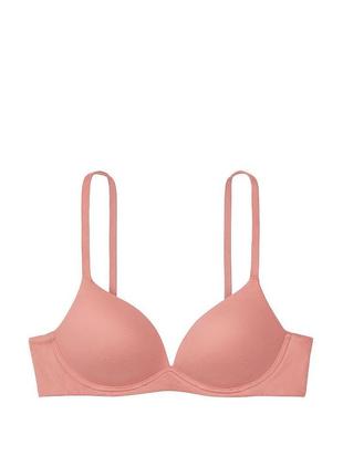 Сверхмягкий бюстгальтер victoria's secret lightly lined wireless smooth demi bra p. 36d (80d)