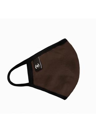 Маска захисна sammy icon коричневого кольору coffee mask