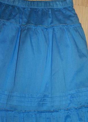 Легкие хлопковые юбки из сша фирмы basic edictions - xl3 фото
