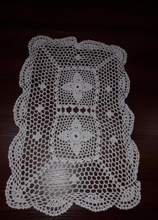 Серветка гачком мереживо ручна робота