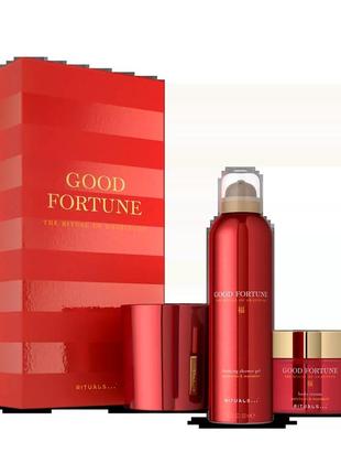 Набор rituals good fortune gift set the ritual of gratitude пена гель для душа, крем для тела и свеча