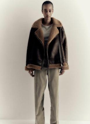 Дублёнка zara