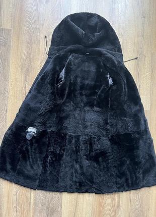 Дублянка жіноча шкіряна на цигейці