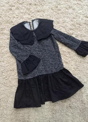 Красивое теплое платье