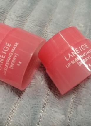 Нічна маска для губ laneige lip sleeping mask (мініатюра 3 g)