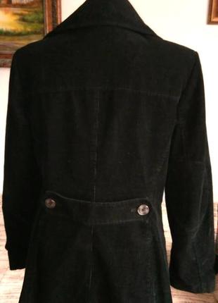 💖роскошная стильная вельветовая куртка-пиджак 52-54р💖4 фото