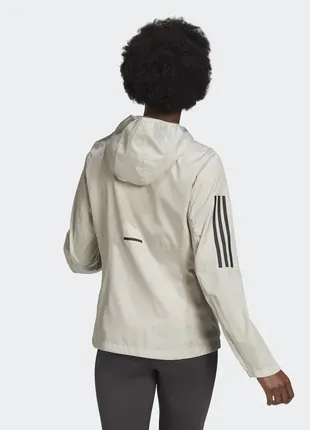 Куртка adidas own the run hooded wind jacket2 фото