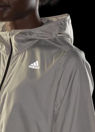 Куртка adidas own the run hooded wind jacket6 фото