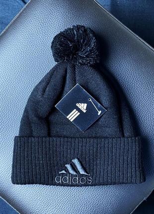 Шапка adidas black