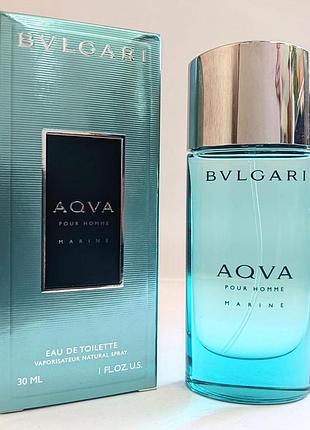 Bvlgari aqva marine pour homme оригинал 30мл булгари аква марин