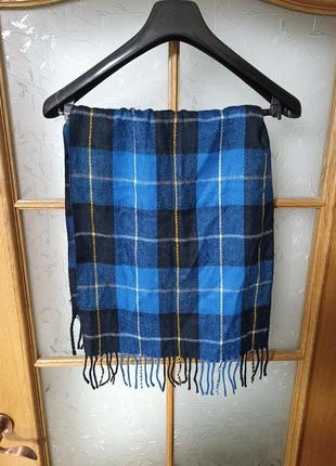 Шарф мягенький, клітинка