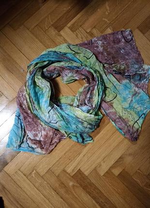 Чудовий тоненький об'ємний шарф passigatti