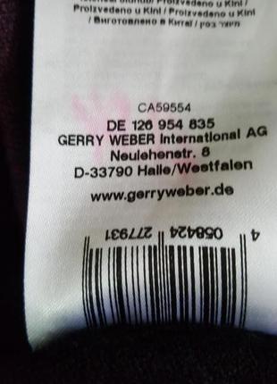 Элегантное повседневное платье "gerry weber" -оригинал, 55 % шерсть-38-429 фото