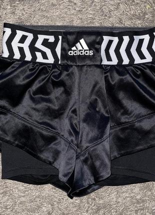 Шорти 2 в 1 adidas fighting, оригінал, розмір xs