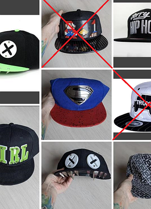 Снэпбэк,.реперка, кепка,
