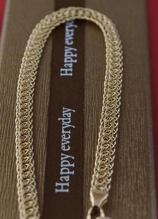 Золотий браслет 4,44 гр 19 см, золото 585 проба