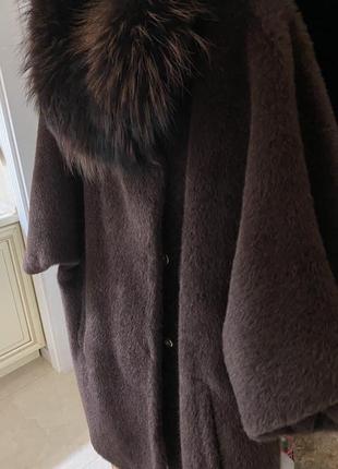 Пальто шуба из альпаки в стиле chanel 38-40р.7 фото