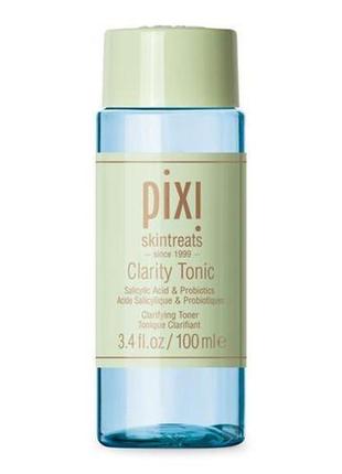 Pixi clarity tonic тоник для жирной и проблемной кожи с aha и bha кислотами2 фото