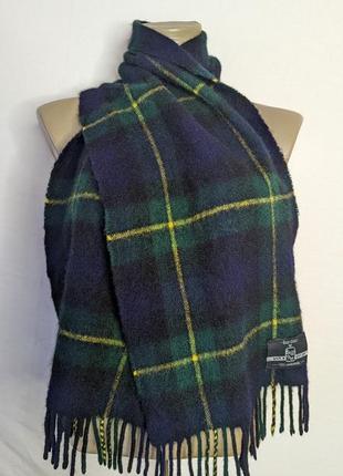 Gordon scotland шарф шерсть