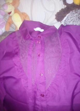 Бордовая блуза2 фото