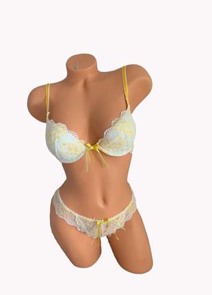 Комплект мереживного білизни marta 2191 70c/s